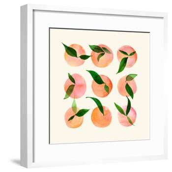 Wild Orchard-Modern Tropical-Framed Art Print