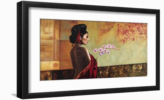 Wild Orchid-Pierre Benson-Framed Art Print