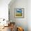 Wild Poppies (Papaver Rhoeas) and Wild Grasses in Front of Sierra Nevada Mountains, Spain-Giles Bracher-Framed Photographic Print displayed on a wall