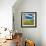 Wild Poppies (Papaver Rhoeas) and Wild Grasses in Front of Sierra Nevada Mountains, Spain-Giles Bracher-Framed Photographic Print displayed on a wall