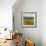 Wild Poppies (Papaver Rhoeas) and Wild Grasses with Sierra Nevada Mountains, Andalucia, Spain-Giles Bracher-Framed Photographic Print displayed on a wall