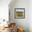 Wild Poppies (Papaver Rhoeas) and Wild Grasses with Sierra Nevada Mountains, Andalucia, Spain-Giles Bracher-Framed Photographic Print displayed on a wall