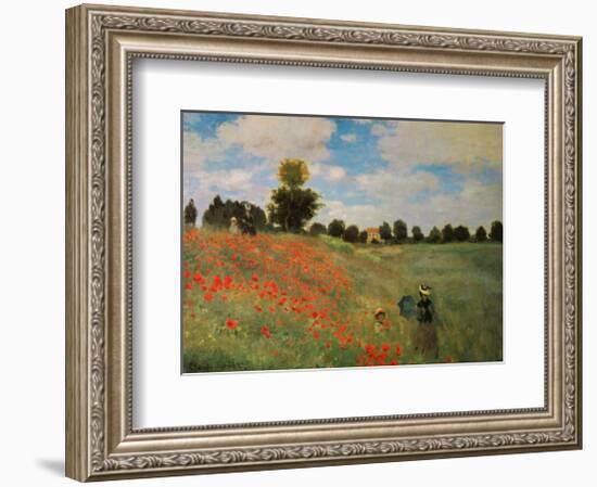 Wild Poppies-Claude Monet-Framed Art Print