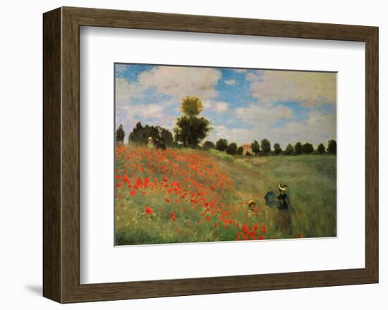 Wild Poppies-Claude Monet-Framed Art Print