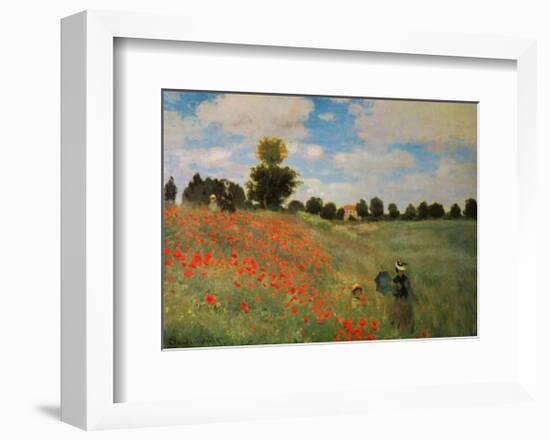 Wild Poppies-Claude Monet-Framed Art Print