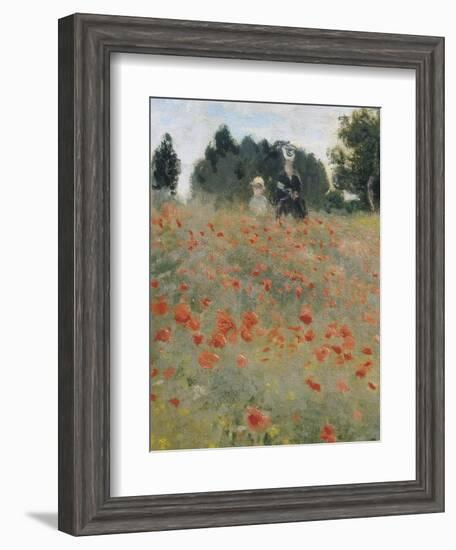 Wild Poppies-Claude Monet-Framed Art Print