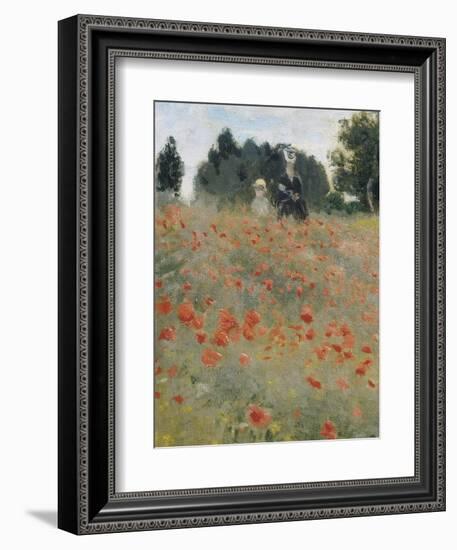 Wild Poppies-Claude Monet-Framed Art Print