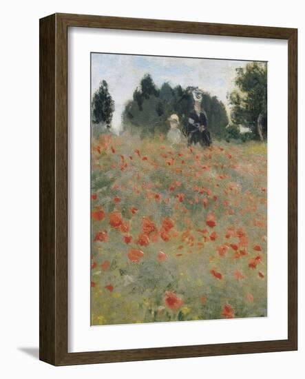 Wild Poppies-Claude Monet-Framed Art Print