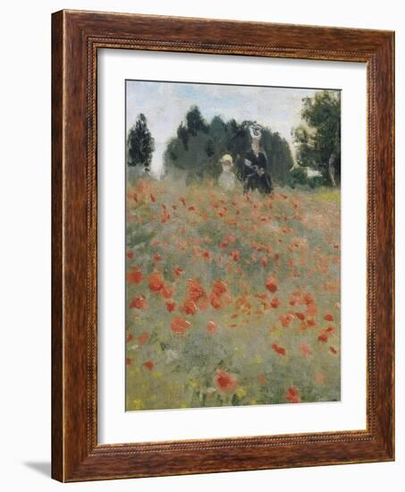 Wild Poppies-Claude Monet-Framed Art Print