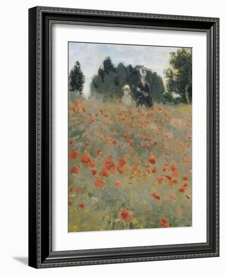 Wild Poppies-Claude Monet-Framed Art Print