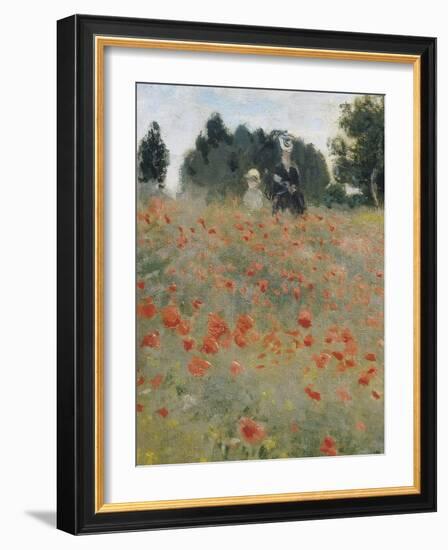 Wild Poppies-Claude Monet-Framed Art Print