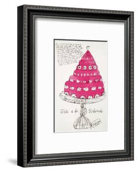 Wild Raspberries, c.1959 (pink)-Andy Warhol-Framed Art Print