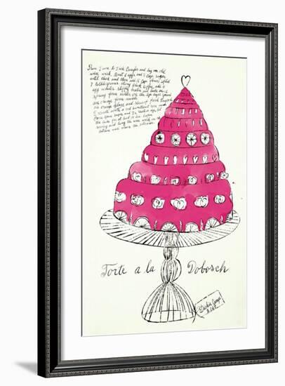 Wild Raspberries, c.1959 (pink)-Andy Warhol-Framed Giclee Print