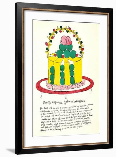 Wild Raspberries, c.1959 (yellow and green)-Andy Warhol-Framed Giclee Print