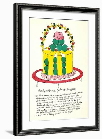 Wild Raspberries, c.1959 (yellow and green)-Andy Warhol-Framed Giclee Print