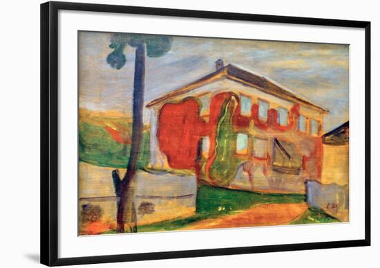 Wild Red Vine, 1898-Edvard Munch-Framed Giclee Print