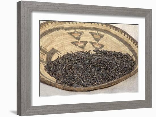 Wild Rice from the Great Lakes Area-null-Framed Giclee Print