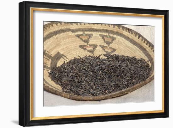 Wild Rice from the Great Lakes Area-null-Framed Giclee Print