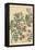 Wild Rose Botanical Study, 1897 (Lithograph)-Eugene Grasset-Framed Premier Image Canvas