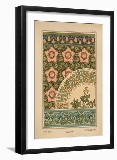 Wild Rose-null-Framed Giclee Print