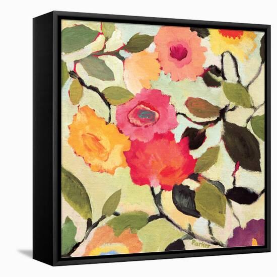 Wild Roses-Kim Parker-Framed Premier Image Canvas