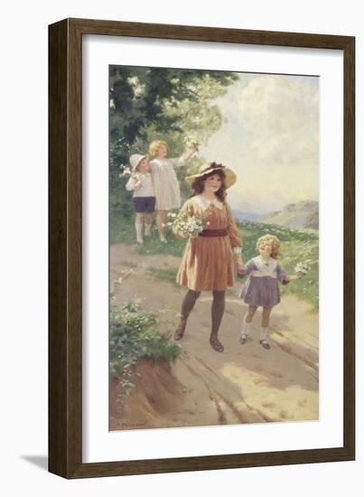 Wild Roses-Percy Tarrant-Framed Giclee Print