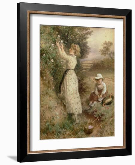 Wild Roses-Myles Birket Foster-Framed Giclee Print