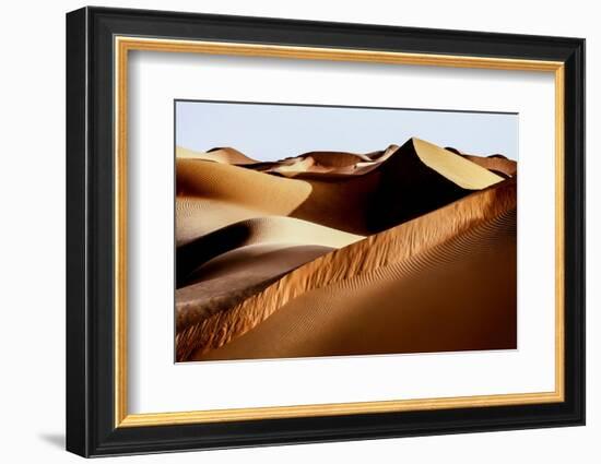 Wild Sand Dunes - Bronze Desert-Philippe HUGONNARD-Framed Photographic Print