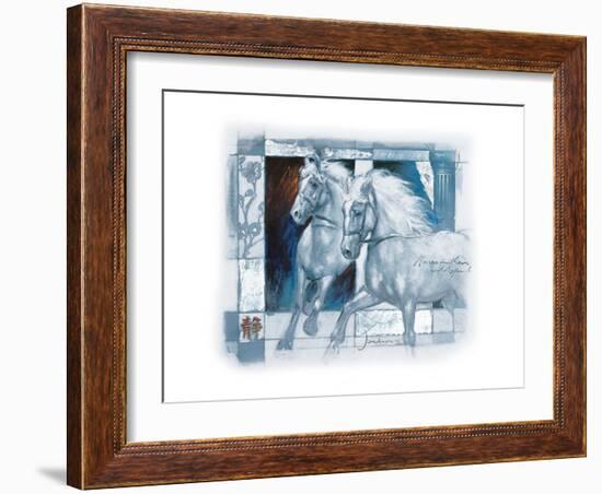 Wild Spirit Horses-Joadoor-Framed Art Print