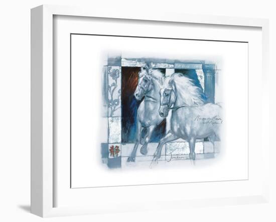 Wild Spirit Horses-Joadoor-Framed Art Print