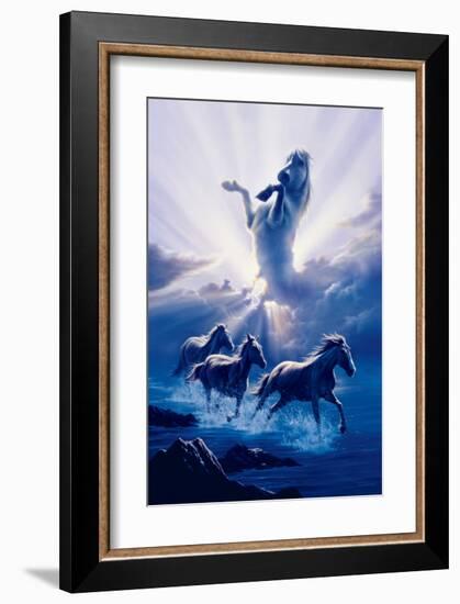 Wild Spirit-Jim Warren-Framed Premium Giclee Print