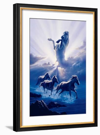 Wild Spirit-Jim Warren-Framed Premium Giclee Print