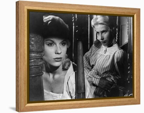 Wild Strawberries, (aka Smultronstallet), Bibi Andersson, Ingrid Thulin, 1957-null-Framed Stretched Canvas