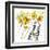 Wild Sunflowers and Lupine-Shirley Novak-Framed Art Print