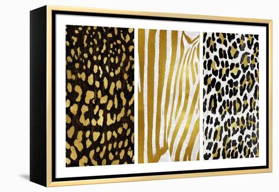 Wild Trio I-Ellie Roberts-Framed Stretched Canvas