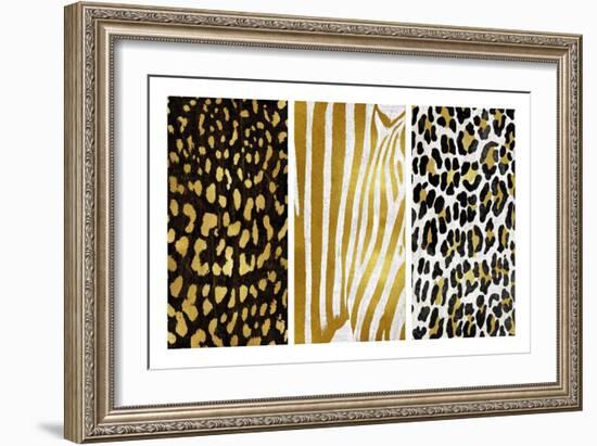 Wild Trio I-Ellie Roberts-Framed Art Print