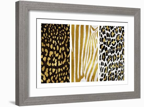 Wild Trio I-Ellie Roberts-Framed Art Print