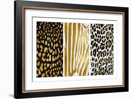 Wild Trio I-Ellie Roberts-Framed Art Print