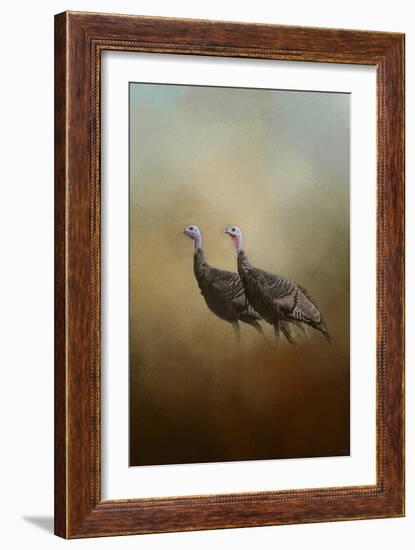 Wild Turkey at Shiloh-Jai Johnson-Framed Giclee Print