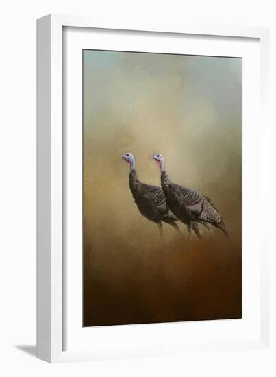 Wild Turkey at Shiloh-Jai Johnson-Framed Giclee Print