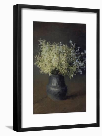 Wild Violets and Forget-Me-Nots, 1889-Isaak Ilyich Levitan-Framed Giclee Print