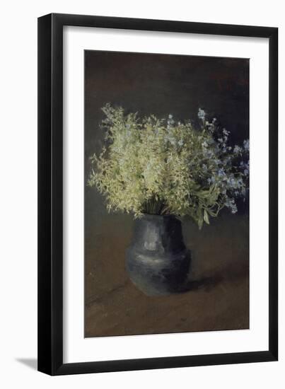 Wild Violets and Forget-Me-Nots, 1889-Isaak Ilyich Levitan-Framed Giclee Print