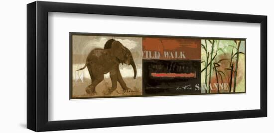 Wild Walk-Joadoor-Framed Art Print