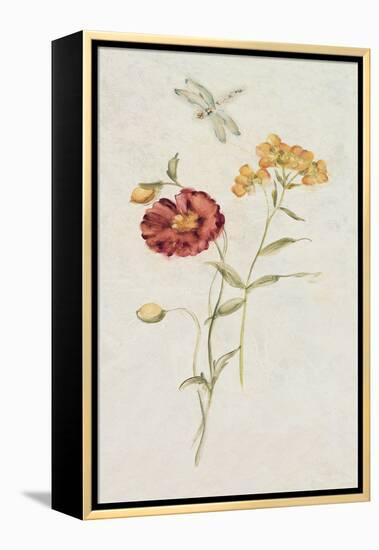 Wild Wallflowers IV-Cheri Blum-Framed Stretched Canvas