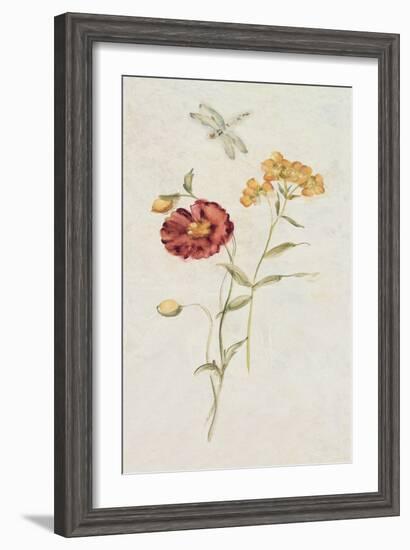 Wild Wallflowers IV-Cheri Blum-Framed Art Print