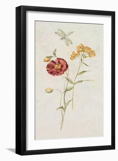 Wild Wallflowers IV-Cheri Blum-Framed Art Print
