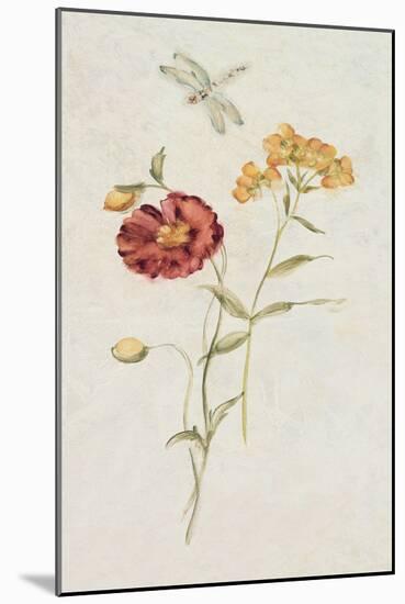 Wild Wallflowers IV-Cheri Blum-Mounted Art Print