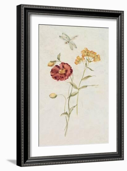 Wild Wallflowers IV-Cheri Blum-Framed Art Print