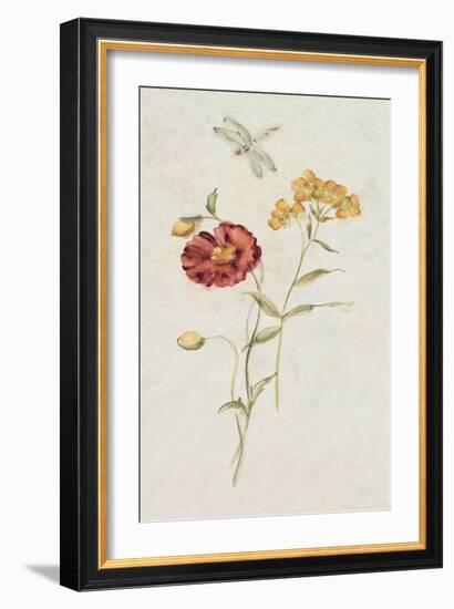 Wild Wallflowers IV-Cheri Blum-Framed Art Print