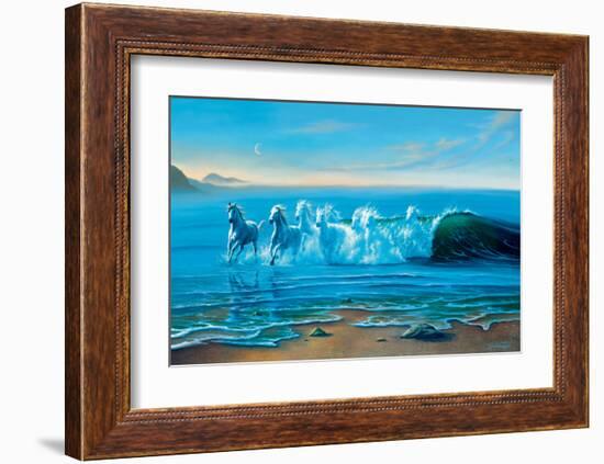 Wild Water-Jim Warren-Framed Art Print